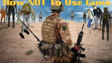 How NOT To Use Guns In Project Zomboid