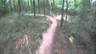 Trails 5-bench to 4b at Kickapoo State Park-Go Pro Helmet cam