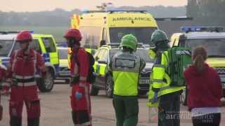 Multi-agency emergency training exercise
