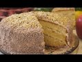 Торт "Сметанник" с Орехами.  Вкусно, Готовится Быстро и Совсем Просто!