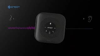 EMEET Speakerphone Wireless Conference Speaker 360° Voice Pickup