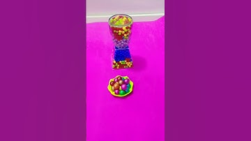 💥BEADS REVERSE ASMR video ❤️❤️✨Colorful Rainbow beads #satisfying #asmr #reverse #beads