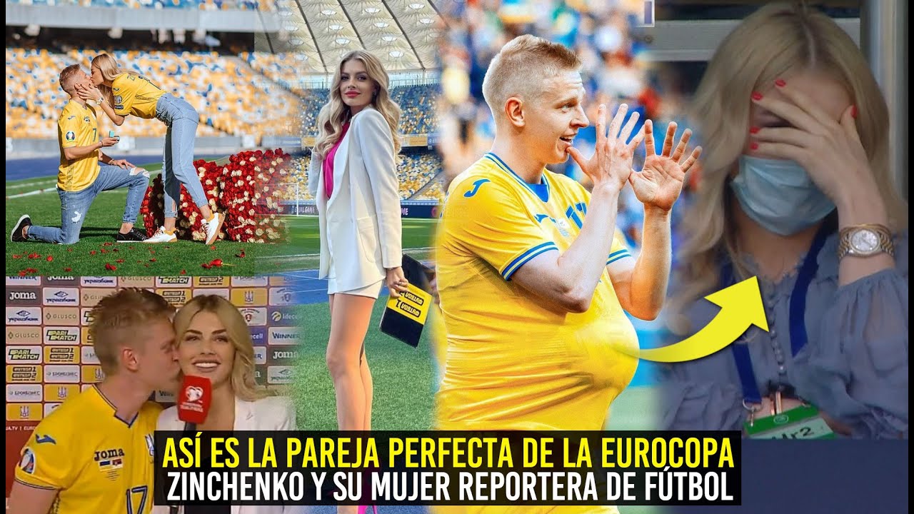 LA HISTORIA DE AMOR MÁS LINDA DE LA EUROCOPA, ZINCHENKO Y SU MUJER