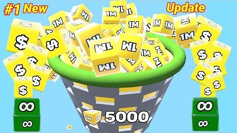 🐎Jelly Run 2048 ( 5000000 Cubes ) vs layer man 3d run & merge Gameplay all level part #14