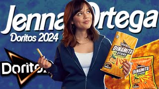 Jenna Ortega in promotional video for Doritos 2024