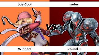 We Tech Those 121 Joe Cool (Sheik) vs seba (Dark Samus)