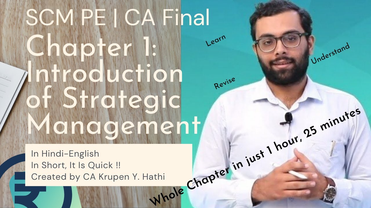 Introduction of Strategic Cost Management | CA Final | SCM PE | Chapter ...