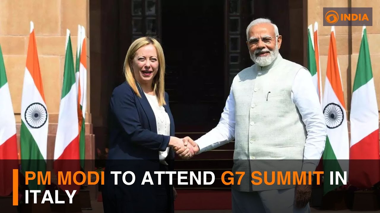 PM Modi to attend G7 Summit in Italy | DD India - YouTube