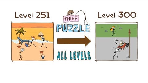 Thief Puzzle All Levels Walkthrough (Part 6) | No Commentary & No Music | Android Gameplay