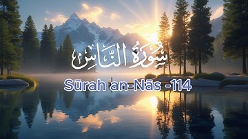Surah An-Nas 🌙 | Powerful Protection from Evil | سورة الناس #surahnas #peaceful 
