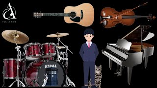 KNOWING MUSICAL INSTRUMENTS AND ITS SOUNDS, GUITAR, VIOLIN, DRUM AND PIANO screenshot 5