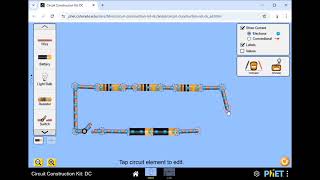 Cara Membuat Rangkaian Seri | Simulasi PhET Colorado screenshot 5