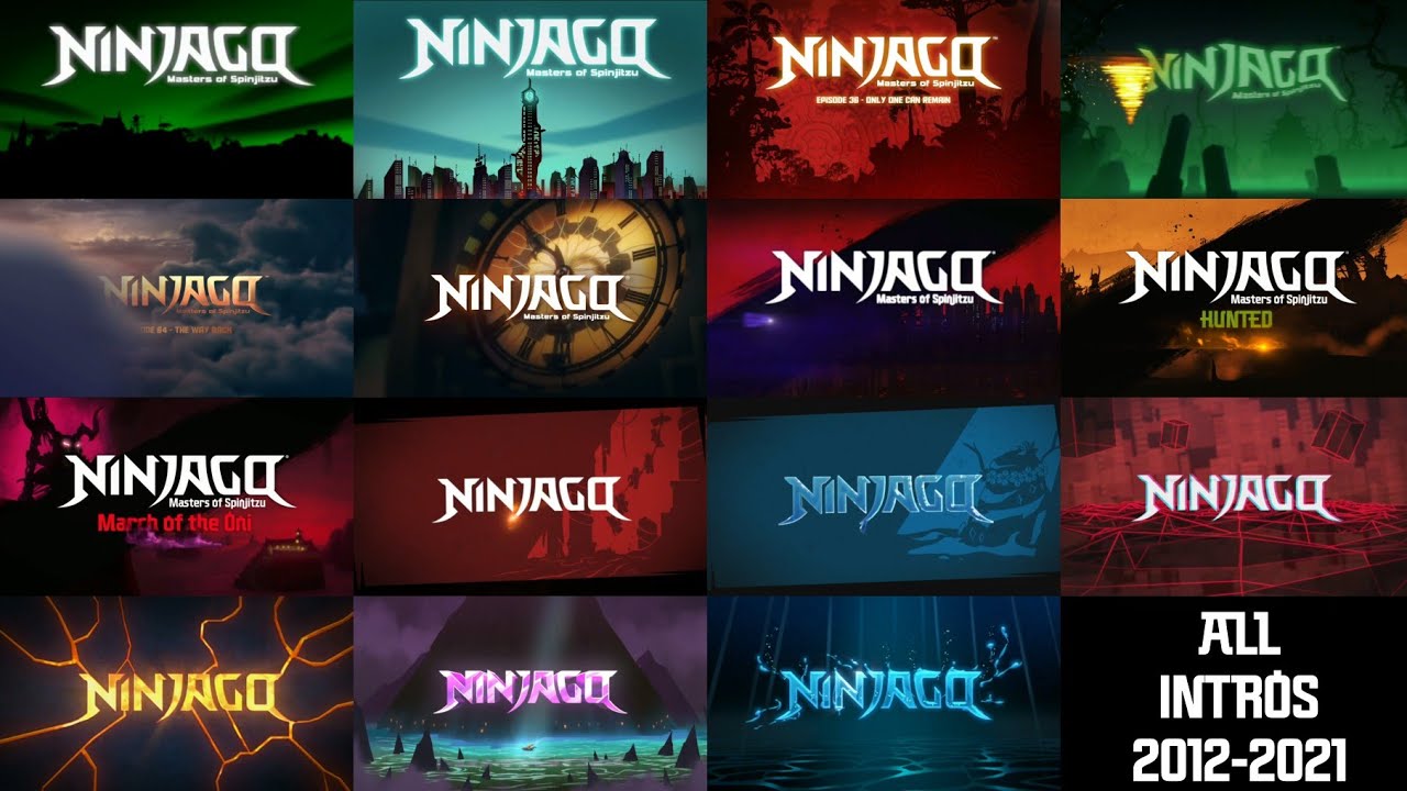 All Ninjago Intros 2012 2021