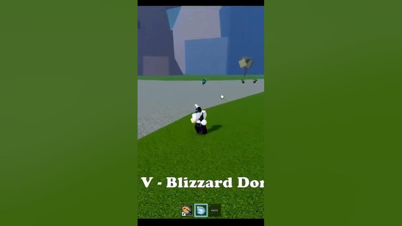 Showcase 𝗡𝗢𝗩𝗔 𝗙𝗥𝗨𝗧𝗔 Blizzard (SSS+) no Blox Fruits ! 