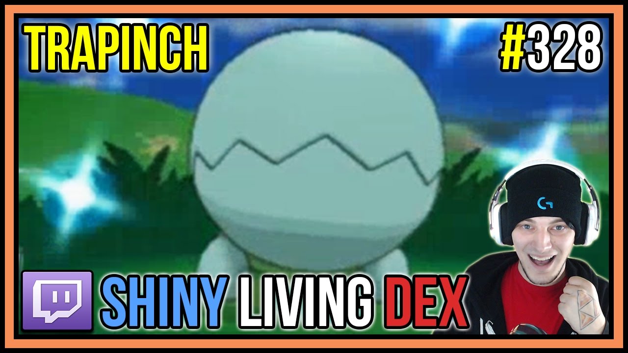 SHINY TRAPINCH IN ONLY 53 ENCOUNTERS! | Shiny Living Dex 