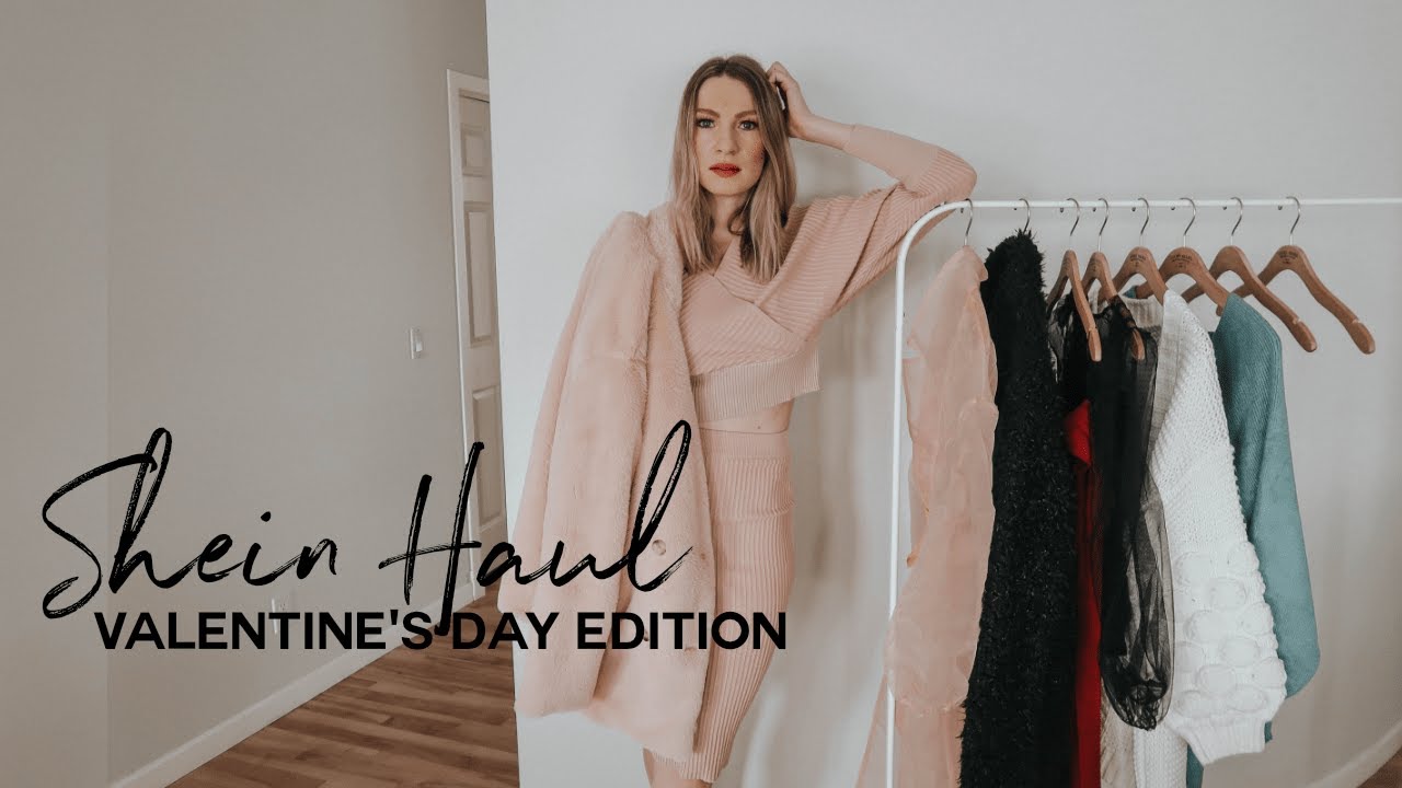SHEIN HAUL & TRY ON VALENTINES DAY OUTFIT IDEAS MON MODE YouTube