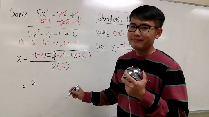 4 methods of solving quadratic equations, by factoring, taking sqrt, CTS, and quadratic formula