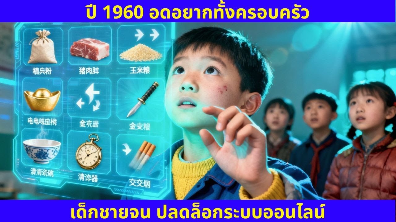 ข้ามเวลากลับปี 1960! เด็กชายจนปลดล็อกระบบร้านค้าออนไลน์ จากอดอยากสู่พลิกชะตาทั้งครอบครัว!
