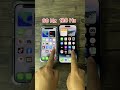 iPhone 60Hz vs 140Hz display😍