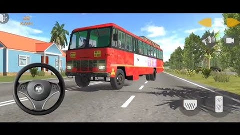 Real Tata Bus Village Route Driving Game - Indian Sleeper Bus Simulator - Bus Game Android Gameplay
