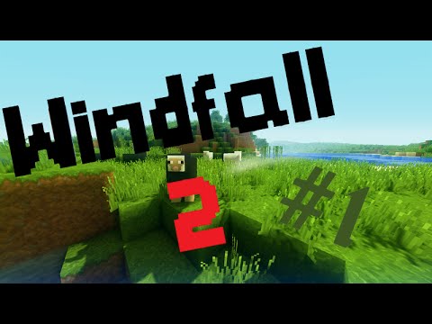 Прохождение карты Windfall 2 minecraft #1