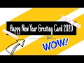 HAPPY NEW YEAR GREETING CARD 2022 | NEW YEAR SPECIAL GREETING CARD  #newyeargreetingcard2022 #Shorts