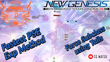 PSO2 NGS: Best way to Farm PSE Exp