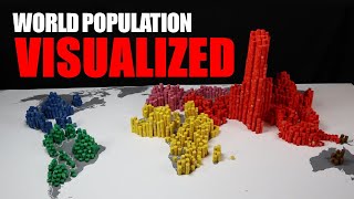 I Visualized the Population of the World with 8 000 Markers