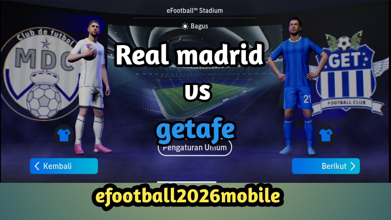 Real madrid vs getafe ‼️match simulation ↔️ efootball2026mobile ♨️✅ @efootball_anto 