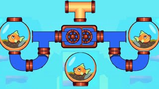 Save the fish Fishdom /Pull the pin game /ios android gameplay Walkthrough levels 2115-2125 Part#133