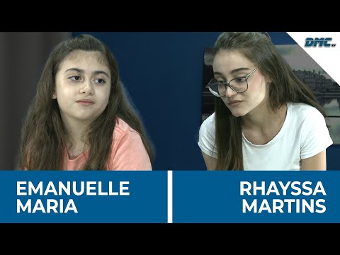 Atrizes: Emanuelle Maria e Rayssa Martins