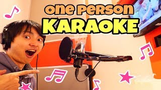 Smallest clean private Karaoke room in Japan!? You can sleep over too!! #039