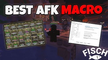 *NEW* HOW TO MACRO IN FISCH BEST UPDATED GUIDE TO AFK | Roblox Fisch