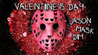 HeavyHearted Jason Mask  Valentine's Day DIY