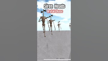 Siren Heads Brutal Chase | Nextbot Online #gmod #nextbotchasing #sirenhead #game