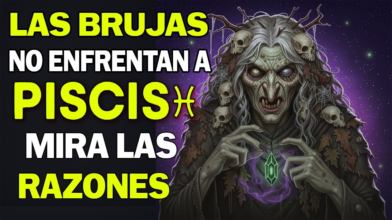 7 MOTIVOS por las que las BRUJAS temen a PISCIS ♓️— NUNCA quieren CRUZARSE contigo