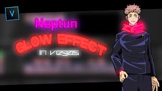 Glow Effect Tutorial in Vegas Pro| like neptun (all versions)