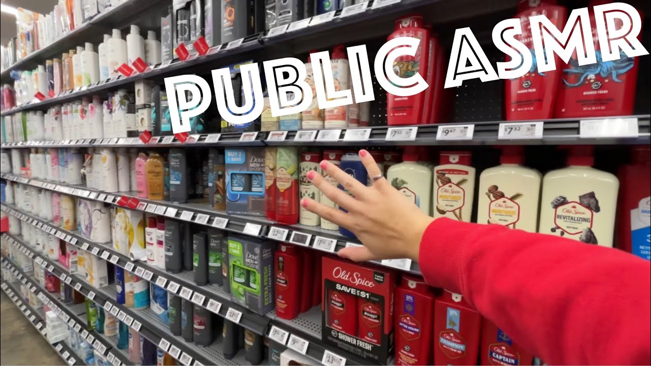 Public ASMR in Dollar Tree, Walmart, etc. 🛍️