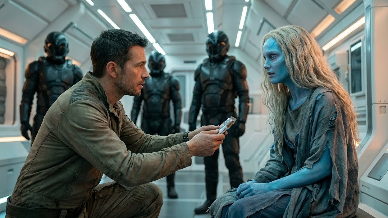 Она умирала от голода… Пока один человек не отдал ей свою последнюю еду | История галактики HFY