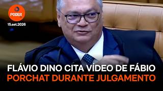 Flávio Dino cites Fábio Porchat video during Moraes trial