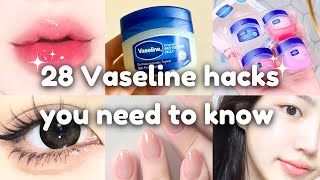 Vaseline Beauty Tips & Hacks To Make You Look Prettier