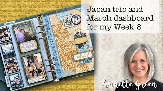 Japan Trip & March Dashboard for Week 8