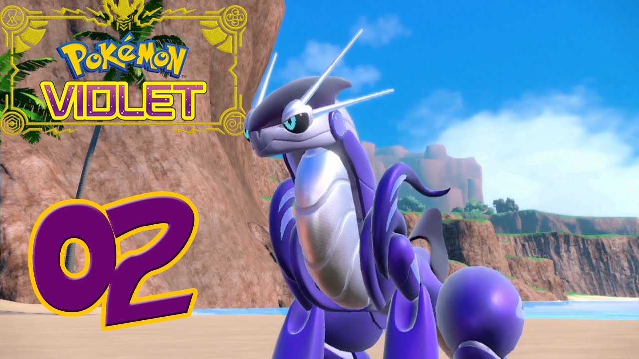 Pokémon Violet ep 2 rencontre avec le légendaire - YouTube