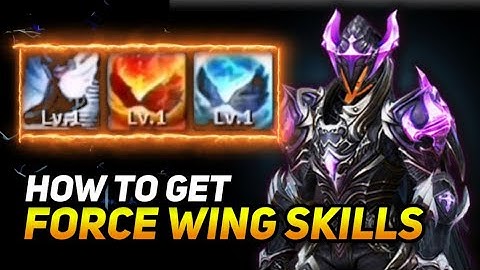 HOW TO GET FORCE WING SKILLS IN CABAL MOBILE