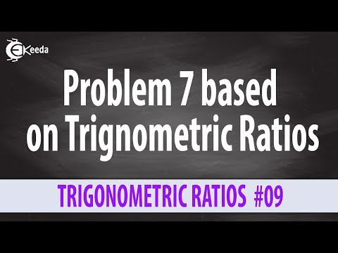 Trigonometric Ratios - Problem 7 - Diploma Engineering Mathematics 1