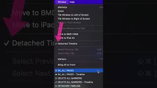 How to Detach & Re-Attach Timelines in Screenflow