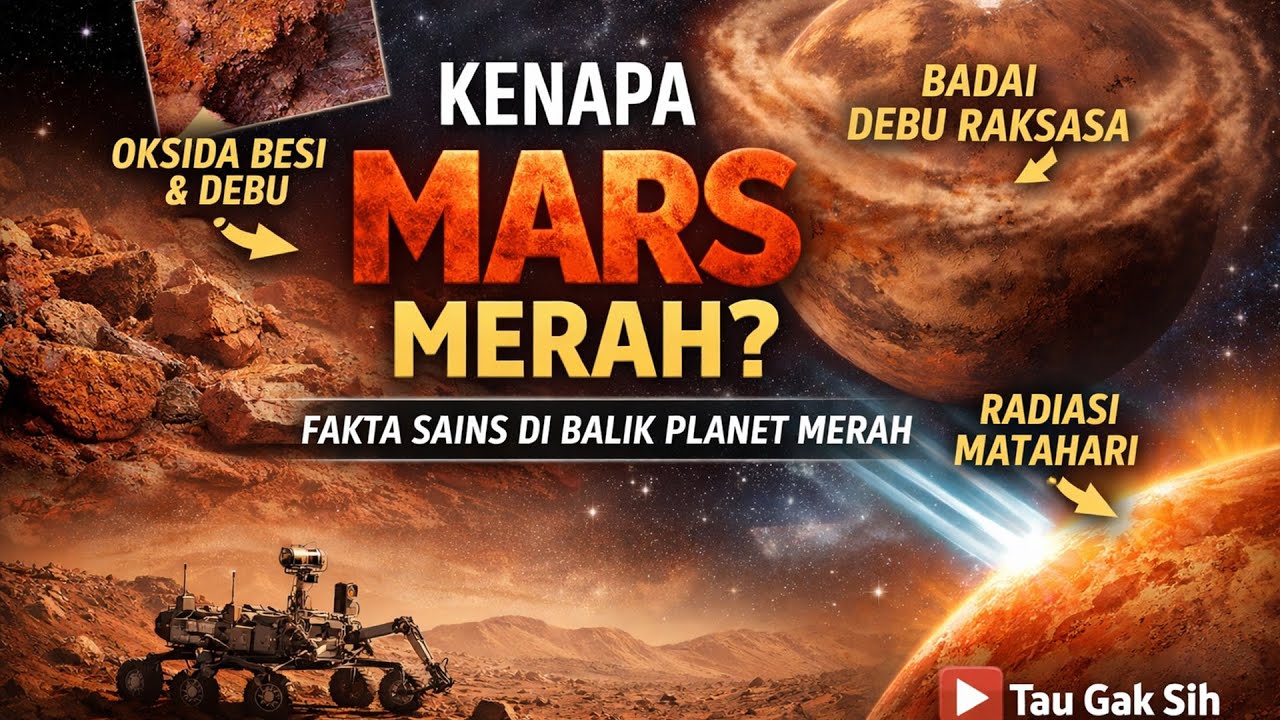 Mengapa Mars Berwarna Merah? Kimia di Balik Planet Merah