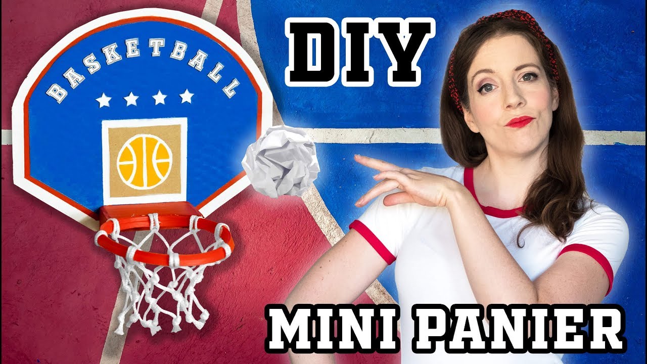 DIY MINI PANIER DE BASKET MEGA STYLÉ