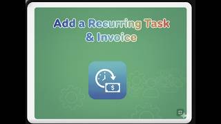 Add a Recurring Task & Invoice in Turia Practice