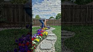I Transformed My DEAD Backyard into an Oasis 🌿 #DIY #Transformation #BeforeAndAfter #Makeover